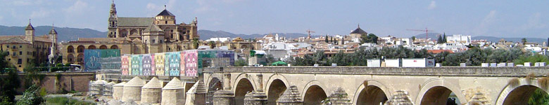 Die Rmische Brcke ber den Guadalquivir in Cordoba - Andalusien, Spanien