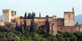 Panoramic view over the Alhambra, Granada - Andalusia, Spain