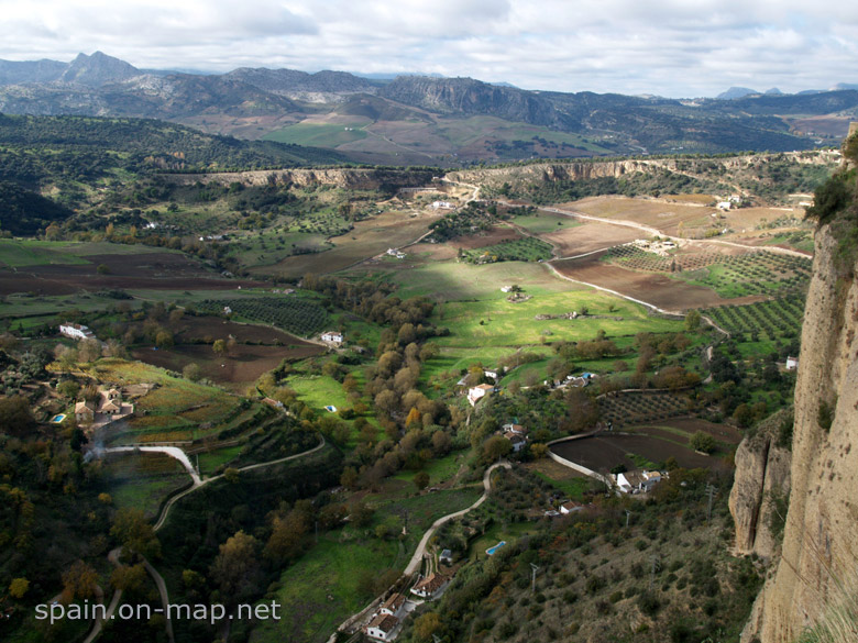 The spectacular views from Ronda, Malaga - Andalusia