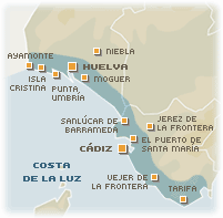 Costa de la Luz, de stranden van de provincie Cadiz - Andalusië