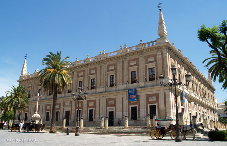 Archivo de Indias, Sevilla - Andalusien, Spanien