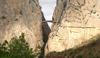 El Chorro / Desfiladero de los Gaitanes, nhe an Alora, Malaga.