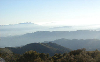 Los montes de Malaga - Andalusien, Spanien