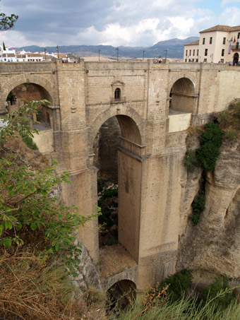 De nieuwe brug van Ronda - Andalusië, Spanje 