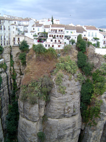 Uitzicht over "el Tajo" in Ronda 