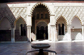 El patio de las Doncellas, Alcazar - Sevilla